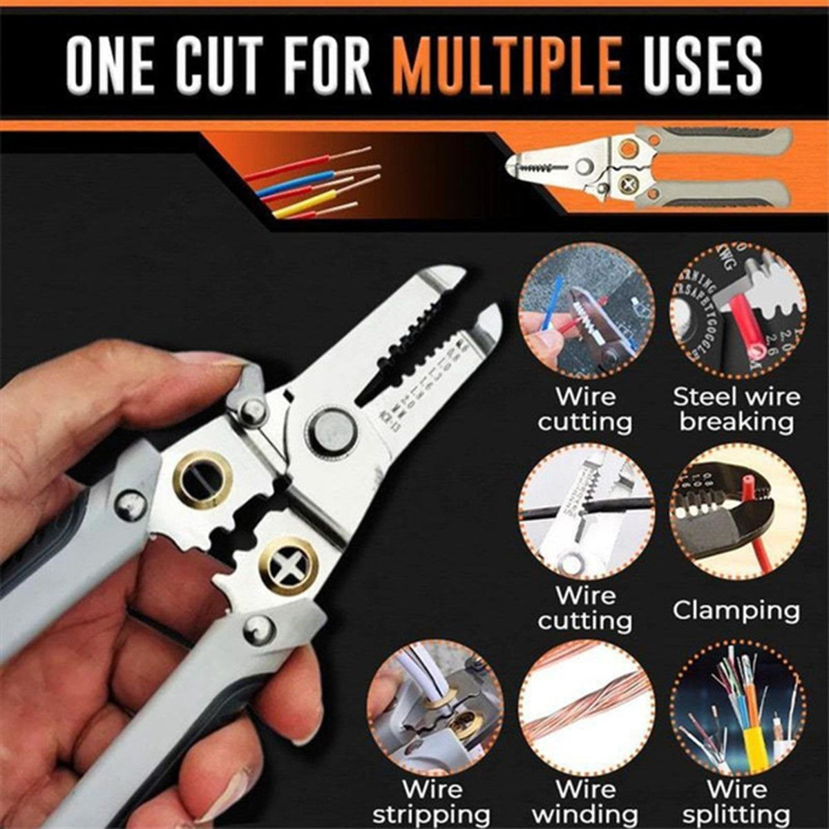 (🛠️HOT SALE NOW - 48% OFF)- Multifunction Wire Plier Tool